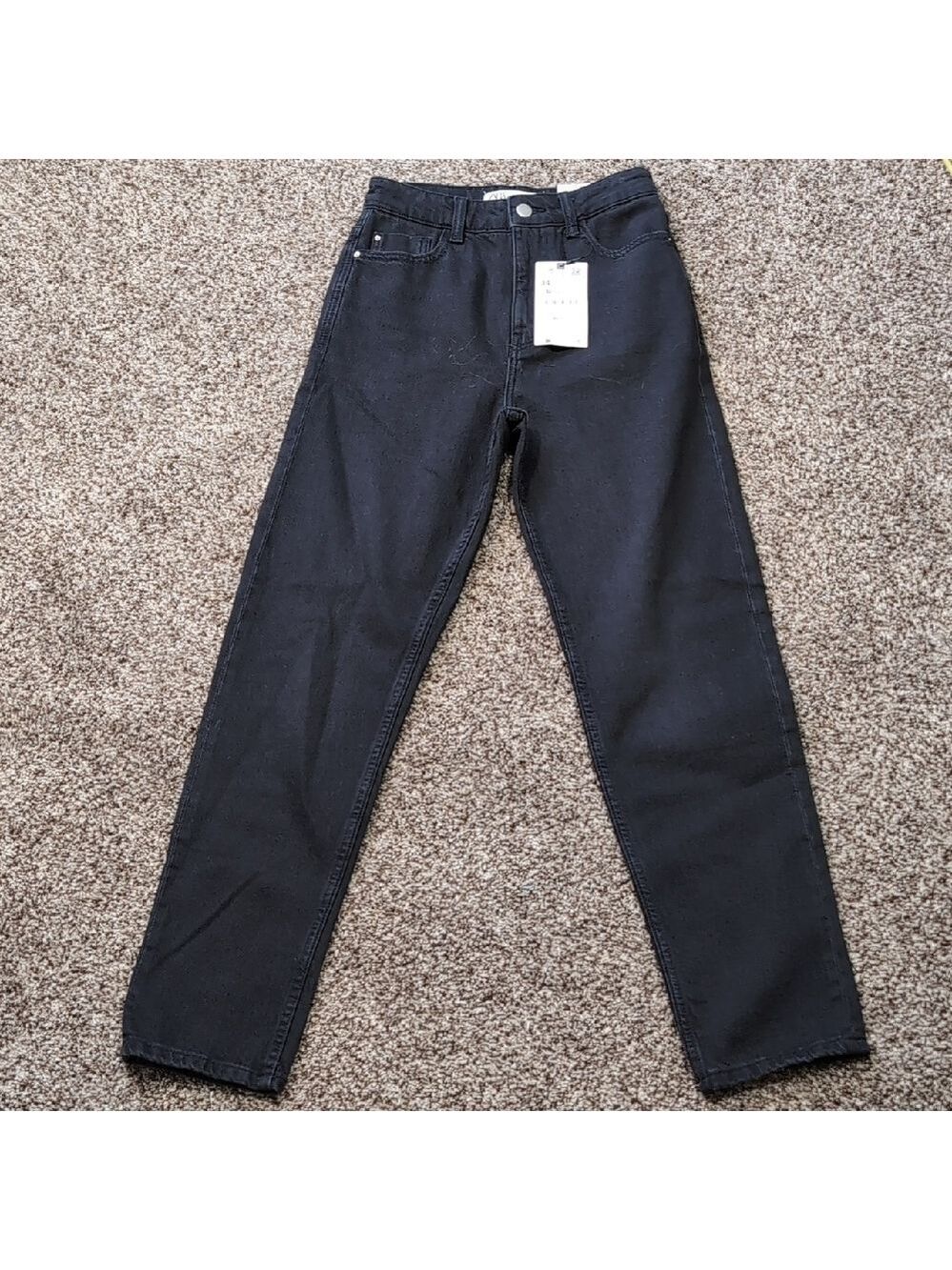 Zara Mom Fit High Ris Slim Mom Leg Ankle Comfort Jeans Size 2
